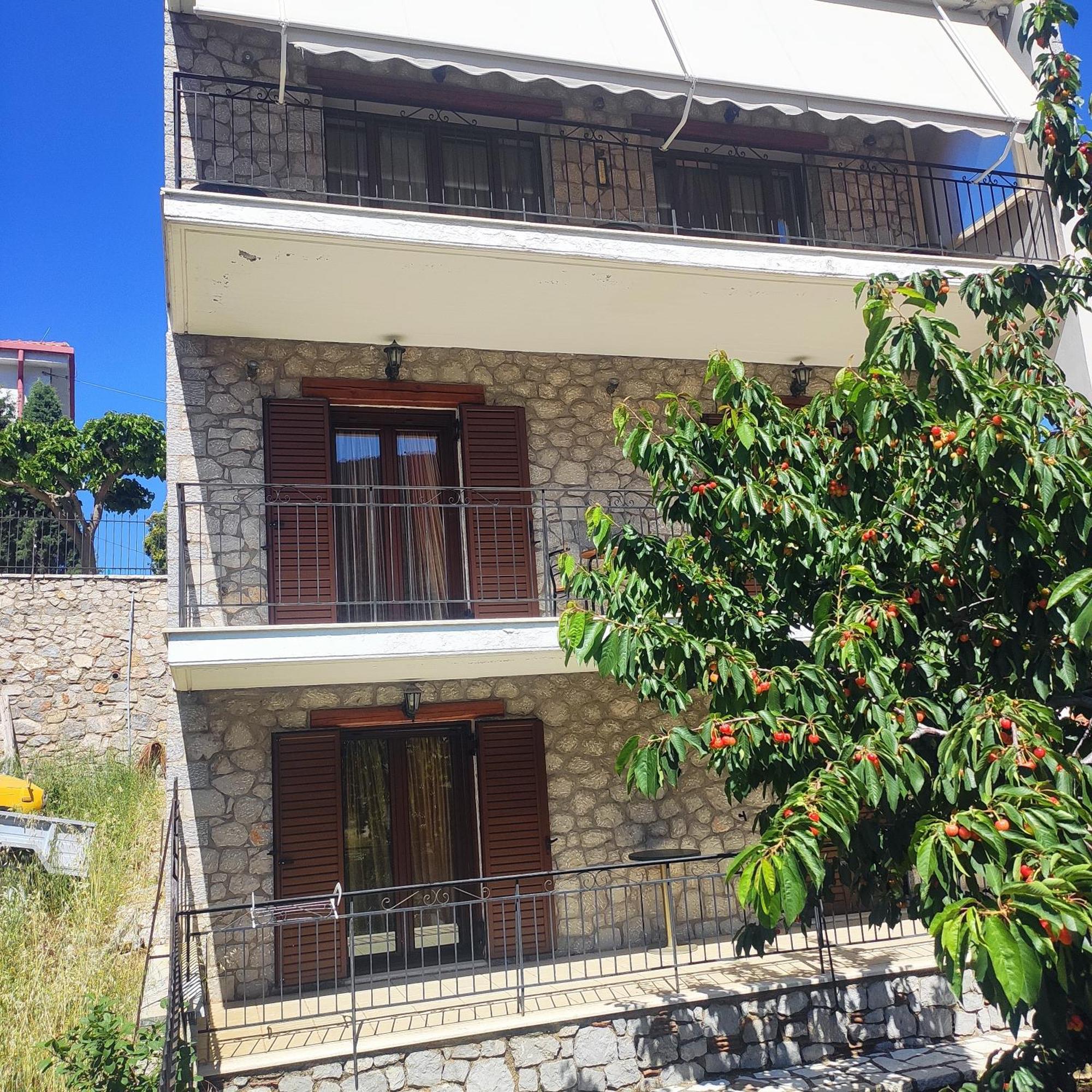 Ferienwohnung Το Πέτρινο Kiriákion Exterior foto