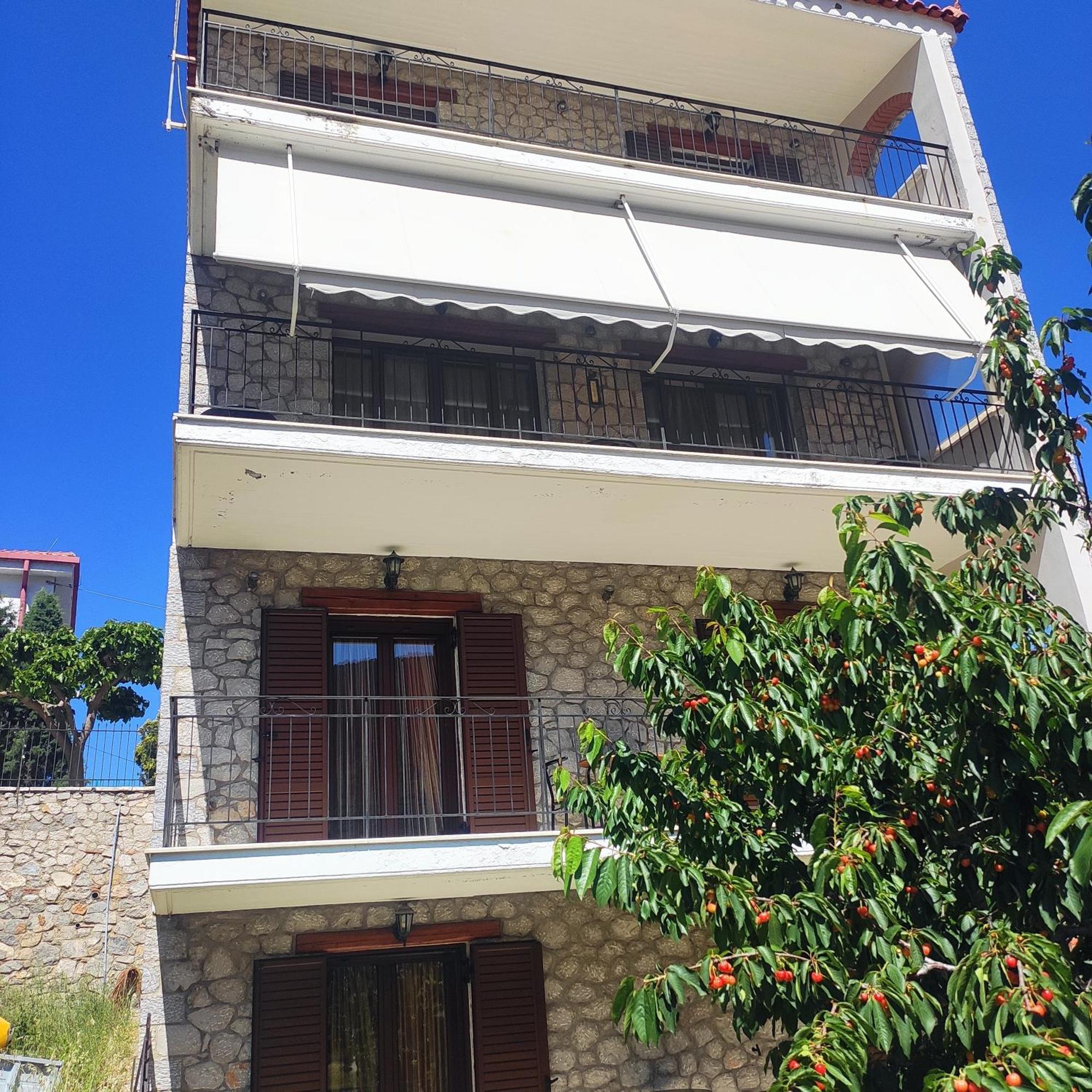 Ferienwohnung Το Πέτρινο Kiriákion Exterior foto
